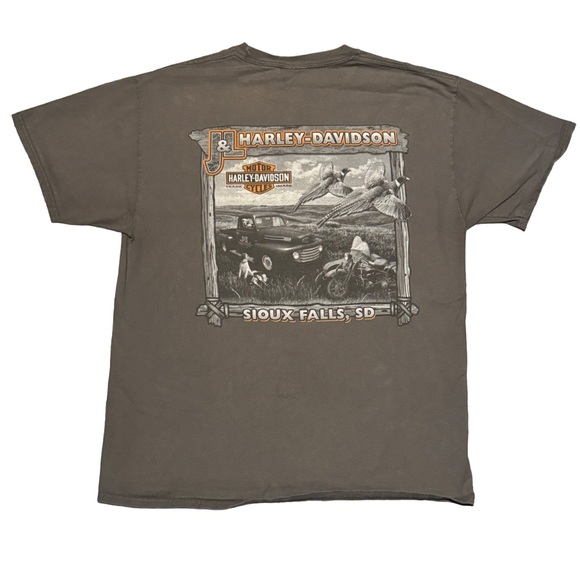 Vintage Harley Davidison Tee Shirt Grey - Picture 4 of 5